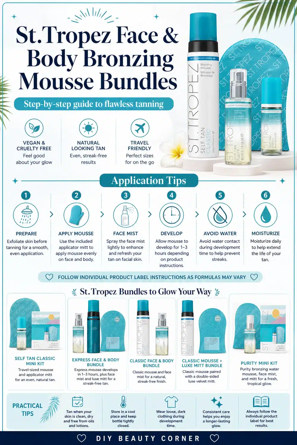 Best St.Tropez Face & Body Bronzing Bundles for a Radiant Glow