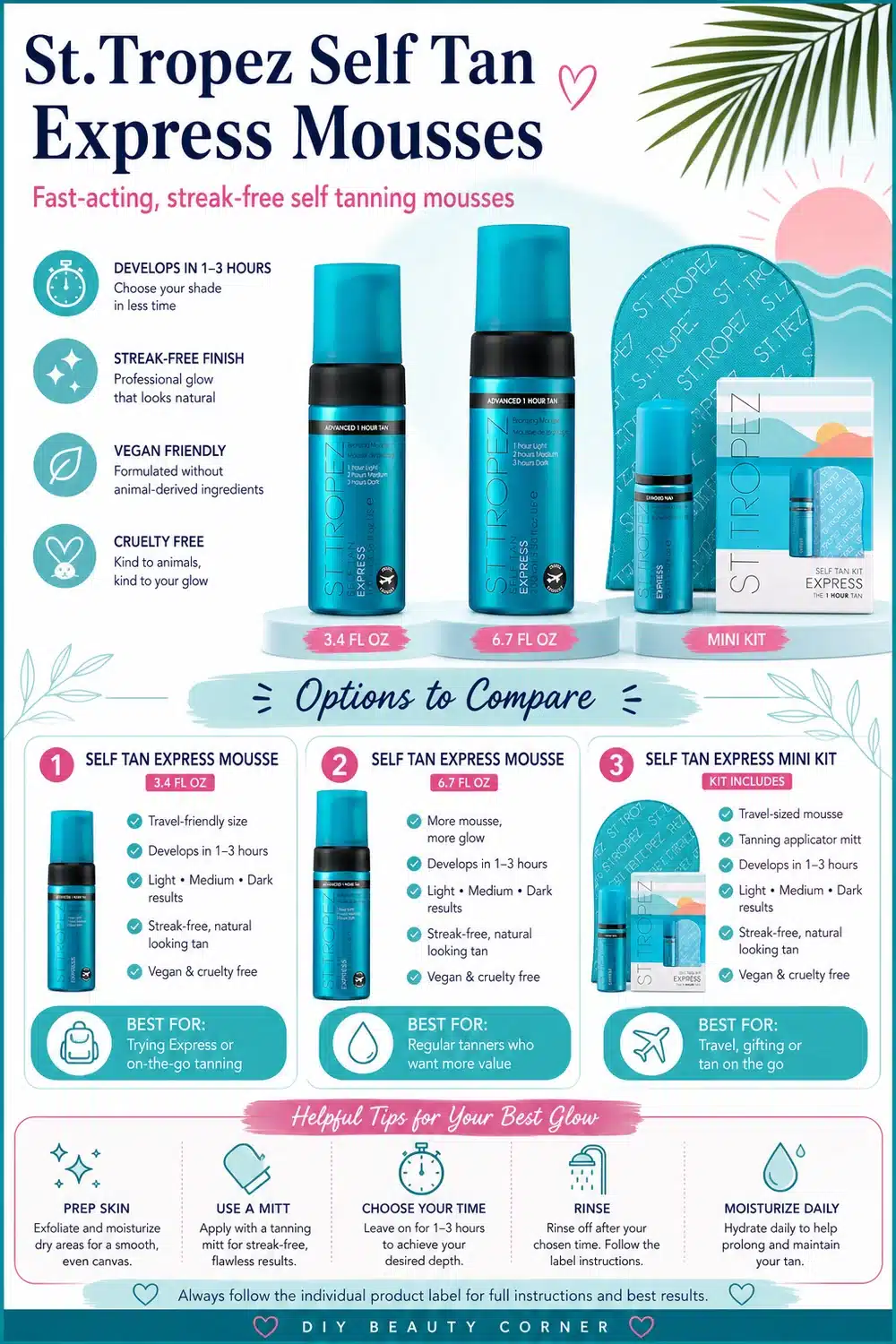 Trending Now: Top Rated St.Tropez Self Tan Express Mousse Picks for a Radiant Glow