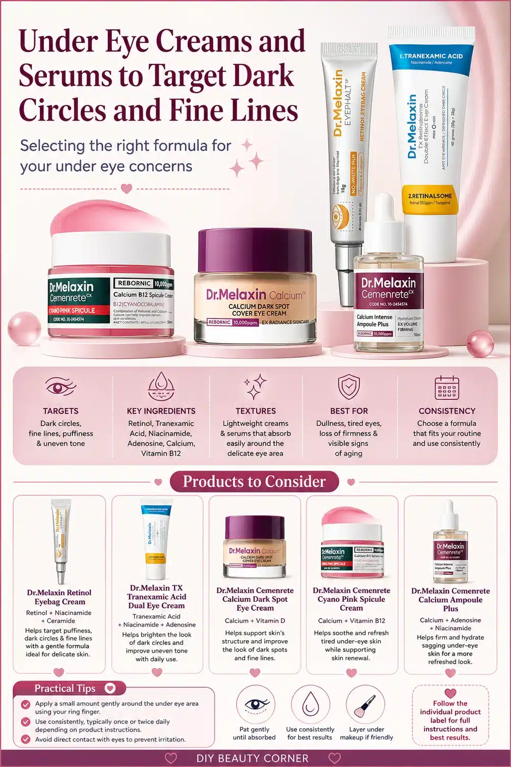 6 Dr.Melaxin Eye Creams That Smooth Fine Lines & Brighten Shadows Fast
