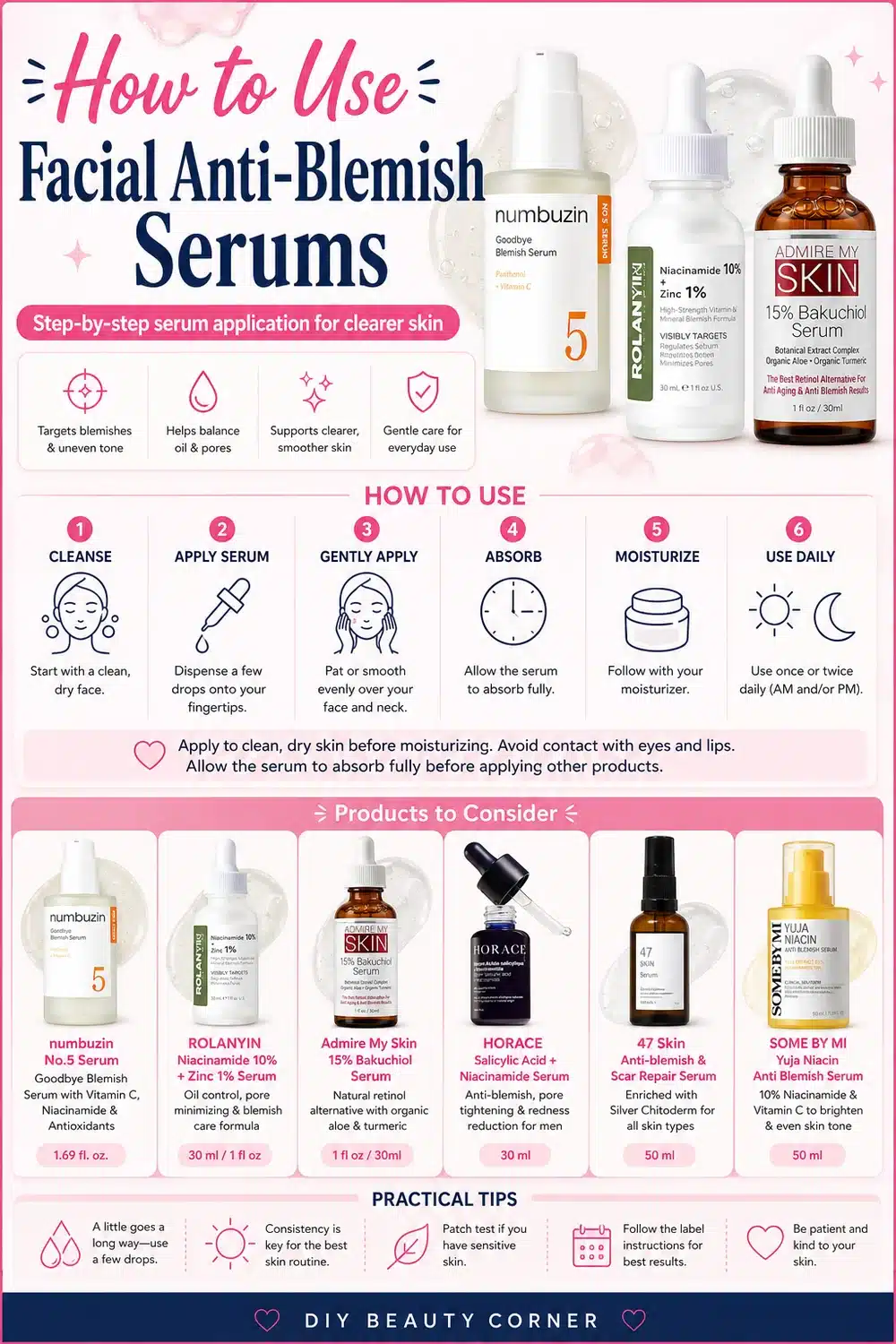 Transform Your Skin: 7 Powerful Anti-Blemish Serums to Fade Dark Spots & Acne Scars