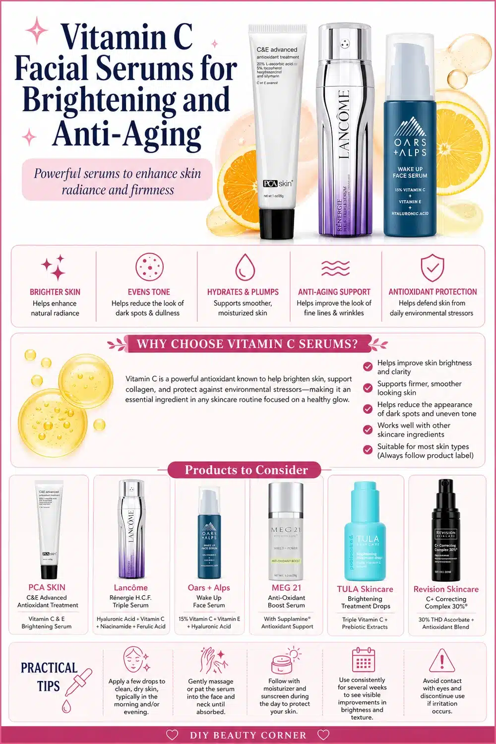 7 Powerful Anti-Aging Vitamin C Serums to Brighten Skin and Smooth Wrinkles