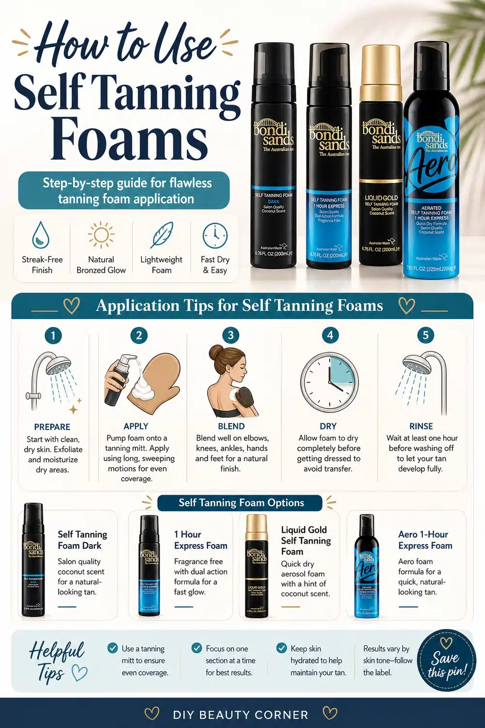 8 Streak-Free Self Tanning Foams for a Flawless, Hydrated Bronze Glow